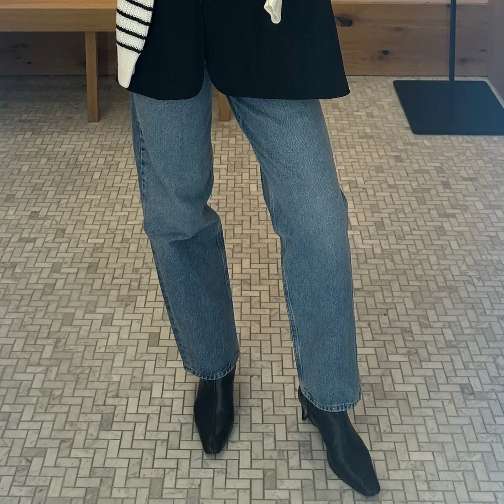 Agolde V-Waist Baggy Jeans - Picture 5 of 5